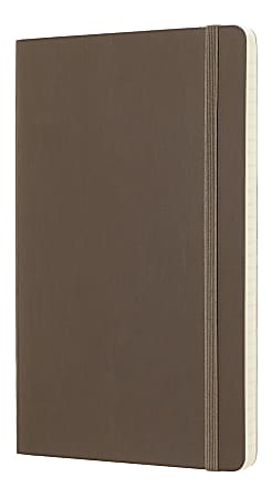Moleskine Classic Soft Cover Notebook 5 x 8 14 Ruled 192 Pages Earth Brown  - Office Depot