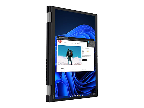 Lenovo ThinkPad X13 Yoga Gen 3 21AW002QUS 13.3 Touchscreen 2 in 1 Notebook  WUXGA 1920 x 1200 Intel Core i7 i7 1265U Deca core 10 Core 16 GB RAM 512 GB  SSD Thunder Black Windows 11 - Office Depot