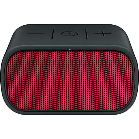 Ultimate Ears MINI BOOM Speaker System - Wireless Speaker(s) - Black, Red