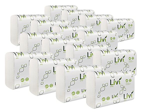 Livi VPG Select Multifold Towel - 1 Ply - Multifold - 9.06
