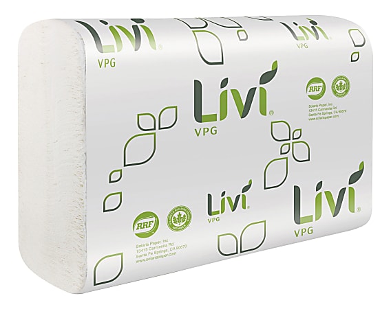 Livi VPG Select Multifold Towel - 1 Ply - Multifold - 9.06
