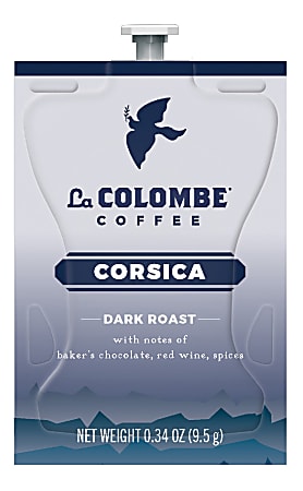 La Colombe Single-Serve Coffee Freshpacks, Corsica, Carton Of 76
