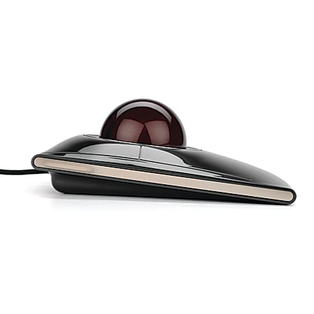 Kensington SlimBlade Trackball GraphiteRuby Red - Office Depot