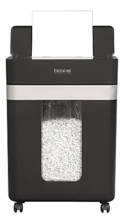 Boxis 150-Sheet Micro-Cut Shredder, Black, AD150T