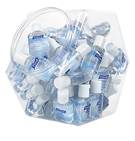 Purell® Instant Hand Sanitizer Display Bowl, Pack Of 60 Bottles