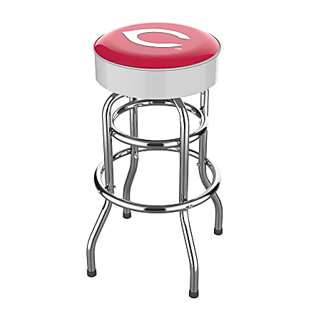 Imperial MLB Backless Swivel Bar Stool, Cincinnati Reds