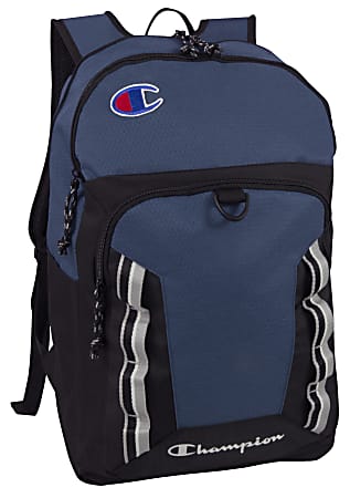 Champion Forever Champ Expedition Backpack With 18" Laptop Pocket, Navy