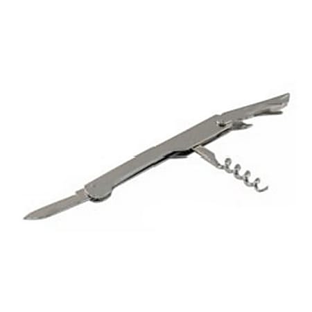 Winco Stainless-Steel Waiter's Corkscrew, Silver