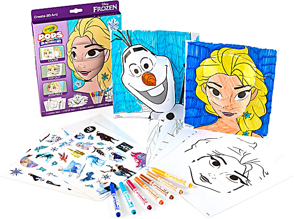 Crayola POPs 3D Activity Set, Frozen