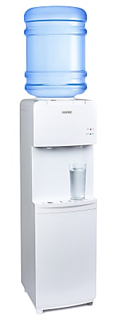 Igloo Hot/Cold Top-Load Water Dispenser, 36-9/16”H x 11-1/8”W x 11-7/16”D, White