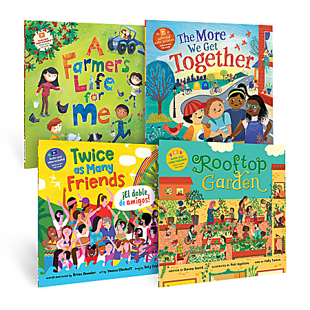 Barefoot Books 1st Grade Friendship And Community Book Bundle, Set Of 4 Books