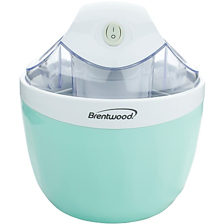 Brentwood Just For Fun 1 Quart Ice Cream And Sorbet Maker Blue - Office  Depot