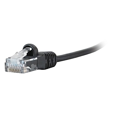 Comprehensive MicroFlex Pro AV/IT CAT6 Snagless Patch Cable Black 7ft