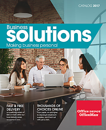 Office Depot OfficeMax Business Solutions Division Catalog (BSD27), Jan-Dec 2017 - List Priced