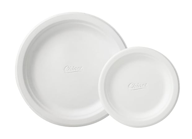 Chinet Dinner Plates, 8 3/4", Classic White, Pack Of 500