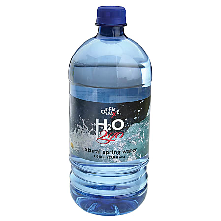 Water To Go® 100% Pure Spring Water, 33.8 Oz., Case Of 12