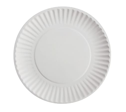 Dixie Paper Plates 9 in dia. White 4 Packs of 250 Plates Per Case