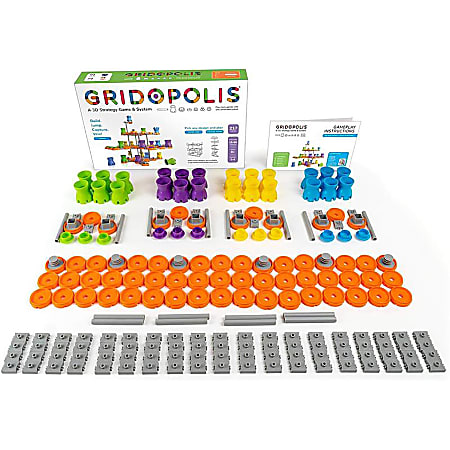 Gridopolis Game, Grade 3 - 12
