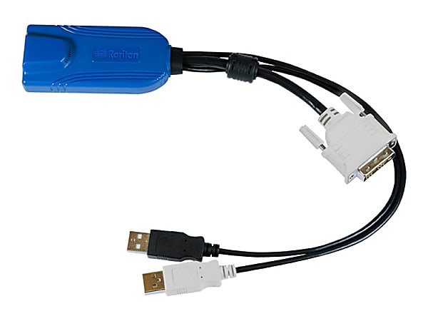 Raritan Dominion KX II Computer Interface Module, KVM Extender, D2CIMDVUSBDVI