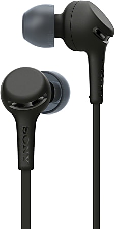 Sony® Wireless In-Ear EXTRA BASS™ Headphones With Microphone, Black, WIXB400/B