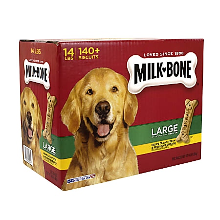 Milk-Bone® Large Dog Biscuits, 14-Lb Box