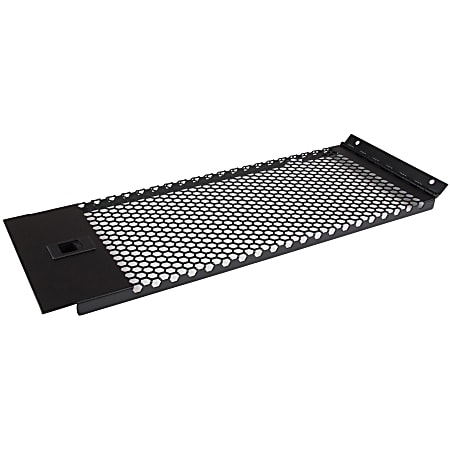 StarTech.com Blanking Panel - 4U - Vented - Hinged Rack Panel - 19in - TAA Compliant - Tool-less Installation - Filler Panel