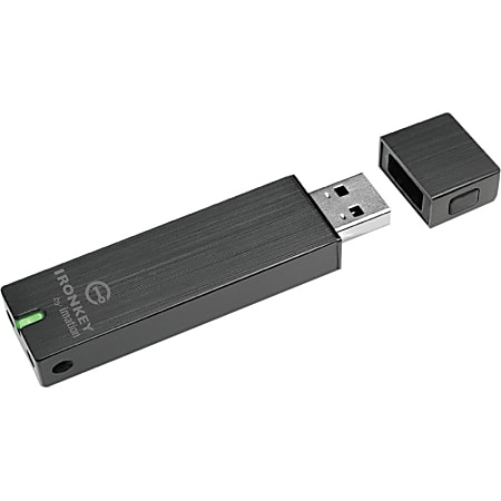 IronKey 16GB Basic D250 USB 2.0 Flash Drive - 16 GB - USB 2.0 - 29 MB/s Read Speed - 13 MB/s Write Speed - 1 Year Warranty