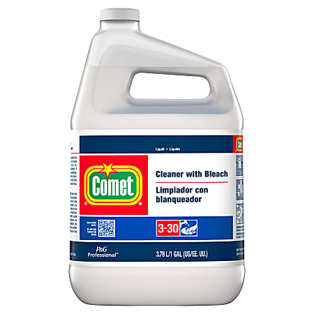Comet® With Bleach Refill, 128 Oz Bottle