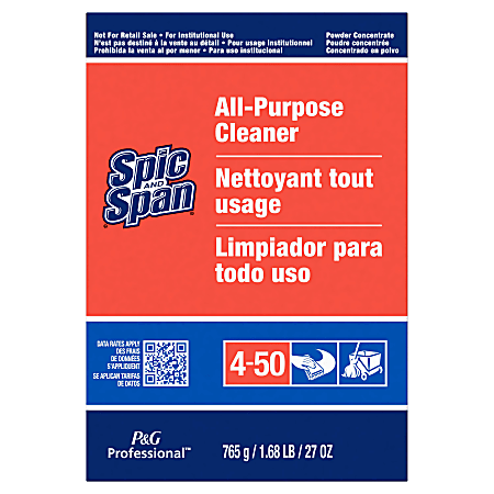 Spic and Span All-Purpose Cleaner - 27 oz (1.69 lb)Box - 12 / Carton - Streak-free, Heavy Duty - Orange