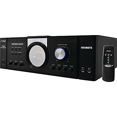 PylePro PT1100 Amplifier - 1000 W RMS - 1000 W PMPO - 1% THD