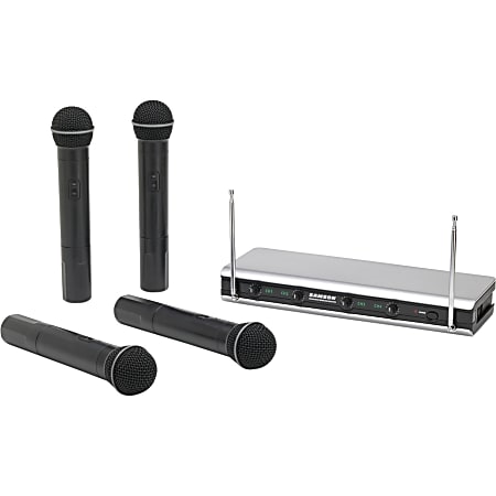 Samson Stage v466 - Quad Vocal Wireless System - 212.20 MHz Operating Frequency