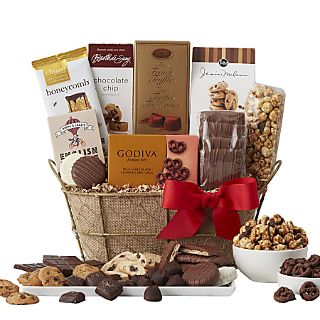 Givens Decadent Delights Chocolate Gift Basket