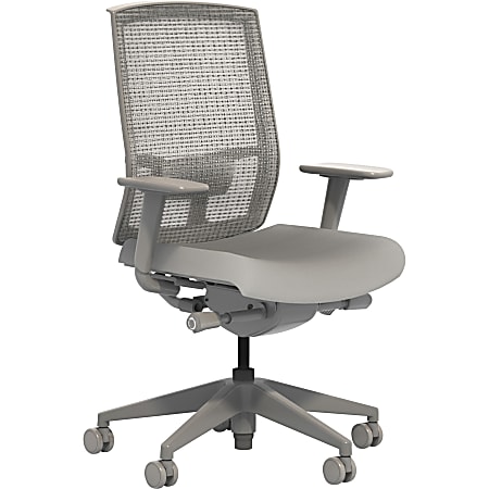 Safco® Gist Mesh Task Chair, Gray