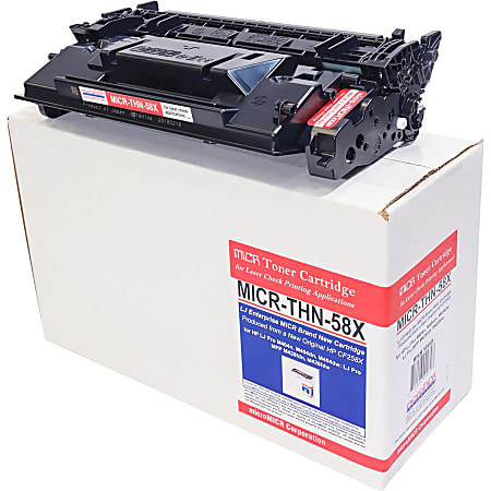 microMICR MICR Toner Cartridge - Alternative for HP 58X - 10000 Pages microMICR MICR Toner Cartridge - Alternative for HP 58X - 10000 Pages