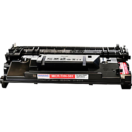microMICR MICR Toner Cartridge - Alternative for HP 58X - 10000 Pages microMICR MICR Toner Cartridge - Alternative for HP 58X - 10000 Pages