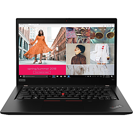 Lenovo ThinkPad X13 Gen 1 20T2002BUS 13.3" Notebook - Full HD - 1920 x 1080 - Intel Core i5-10210U (4 Core) 1.60 GHz - 8 GB RAM - 256 GB SSD - Black - Windows 10 Pro - Intel UHD Graphics