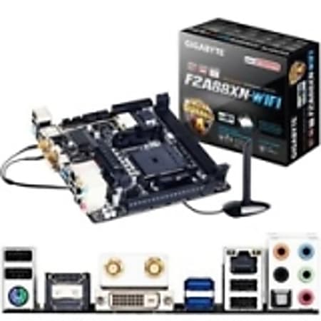 Gigabyte GA-F2A88XN-WIFI Desktop Motherboard - AMD Chipset - Socket FM2