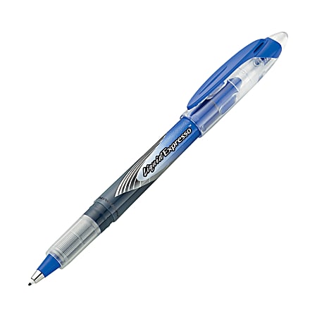 Paper Mate® Liquid Expresso® Porous Point Pen, Medium Point, 1.0 mm, Barrel, Blue Ink