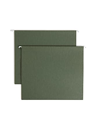Smead® Hanging Box-Bottom File Folders, 2" Expansion, Letter