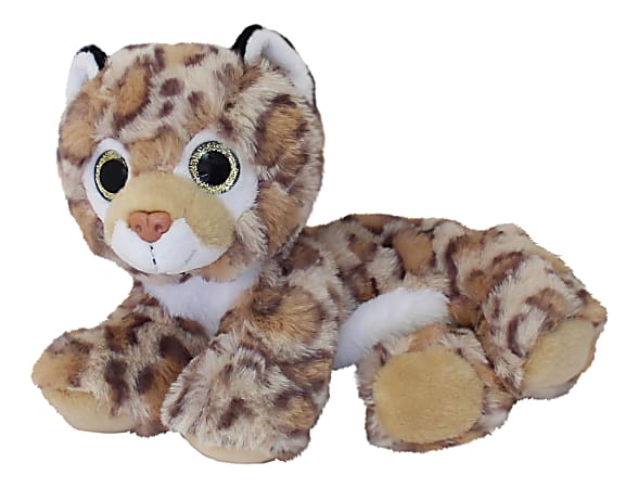 Office Depot® Brand Plush Animal Pencil Pouch, 4" x 11", Brown Tiger