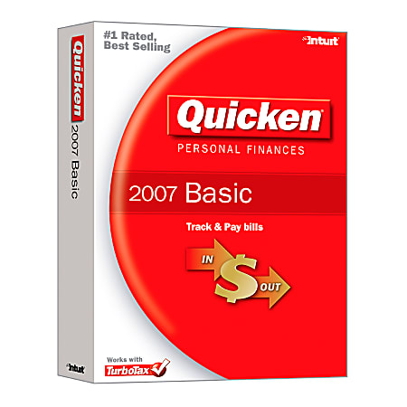 Quicken® Basic 2007, Traditional Disc