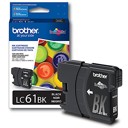 Brother® LC61 Black Ink Cartridge, LC61BK