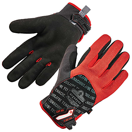 Ergodyne ProFlex 812CR6 Cut-Resistant Utility Gloves, Small, Black