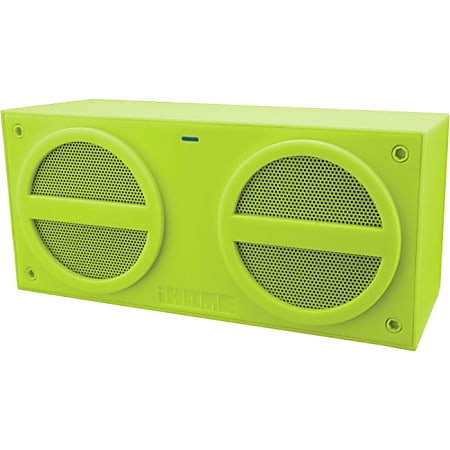 iHome iBN24 Speaker System - Wireless Speaker(s) - Green