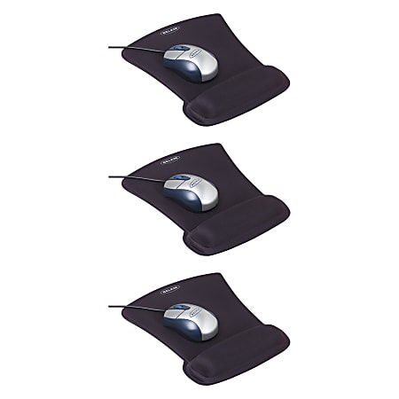 WaveRest® Gel Mouse Pad, Black