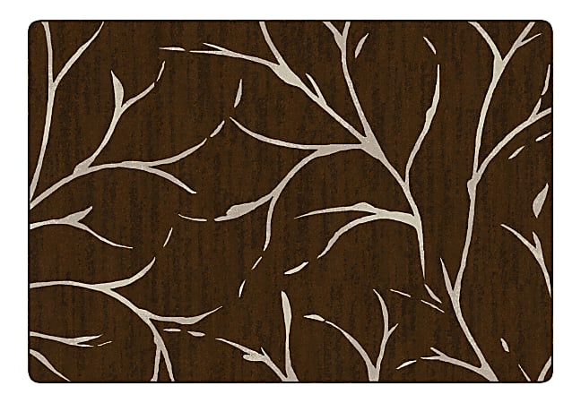 Flagship Carpets Moreland Rectangular Area Rug, 8-1/3' x 12', Chocolate