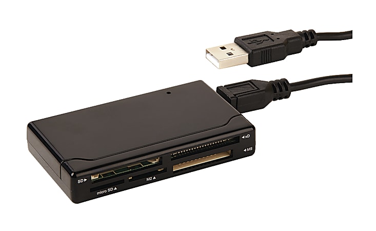 Ativa® USB 2.0 Multi-Card Reader