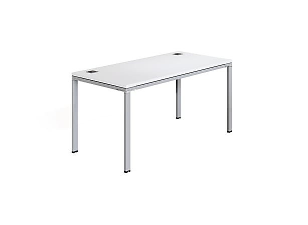 Boss Office Products Simple System Workstation, 60" x 30", White