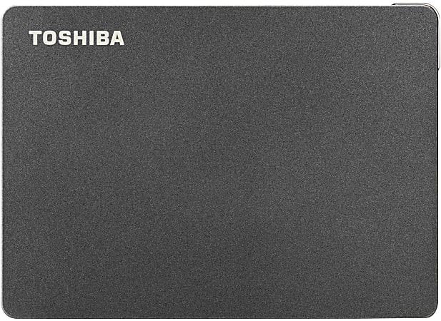 Toshiba Canvio Gaming Portable External Hard Drive, 4TB, Black