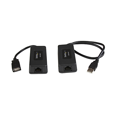 StarTech.com 1 Port USB over Cat5/Cat6 Ethernet Extender - up to 131ft (40m